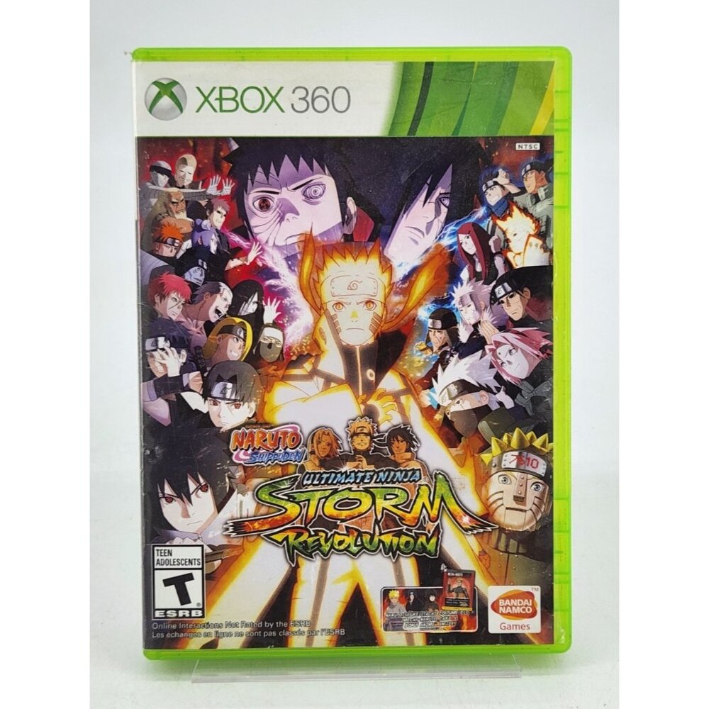 Naruto Shippuden: Ultimate Ninja Storm Revolution - Xbox 360 TESTED & WORKING